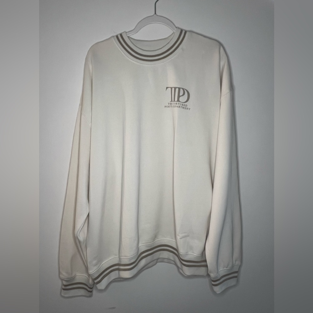 Taylor Swift The Tortured Poets Department Crewneck Sweatshirt - Picture 2 of 9